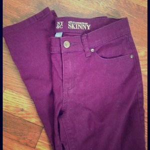 🎉Cyber Monday Discount🎉 purple skinny jean