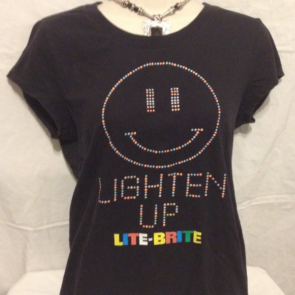 Short sleeve T-shirt by Lite-Brite/Hasbro
