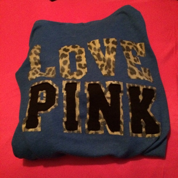 Vs leopard hoodie