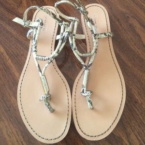 Authentic coach sandals
