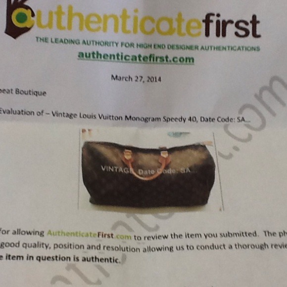 Authentic Vintage Monogram LV Speedy 40 🎄SALE!!🎄 - Picture 3 of 3