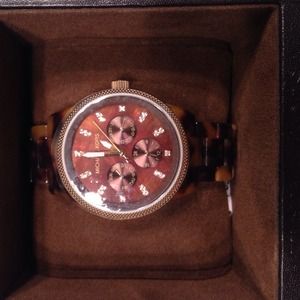 Women's Michael Kors MK5038 Ritz Tortoise Watch