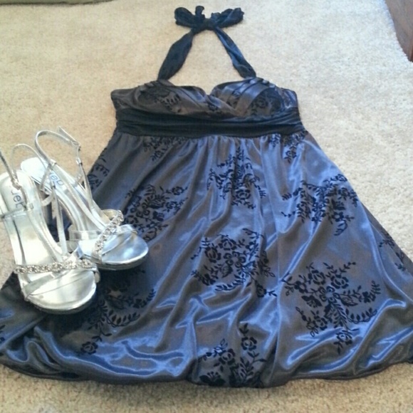 Halter top formal dress