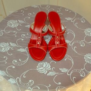 Red Cole Haan Heels