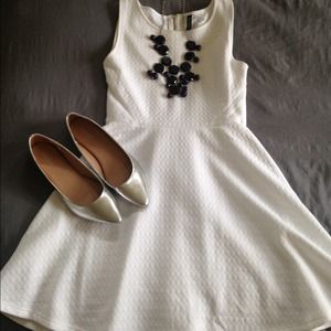 White dress