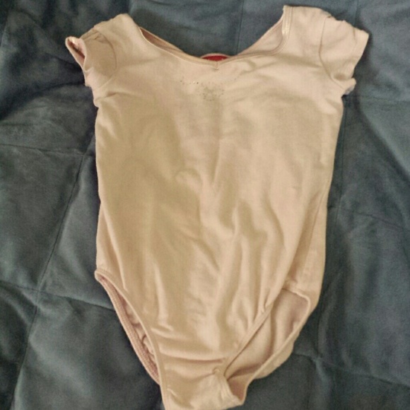 Pink dance leotard