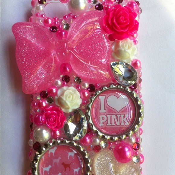 Coque souple Victoria's Secret Pink Rayée Iphone 6 Plus 5.5 - Achat