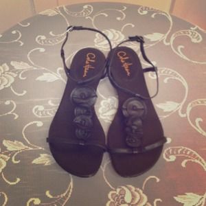 Black Cole Haan Summer Sandals