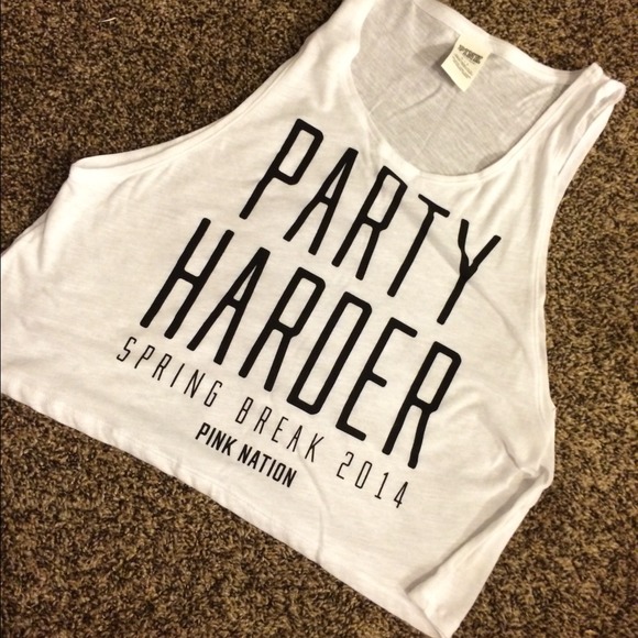 🚫traded!!🚫 PINK NATION spring break 2014 tank - Picture 1 of 2
