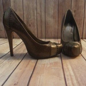 Bronze heels