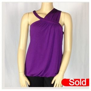 Lane Bryant purple blouse