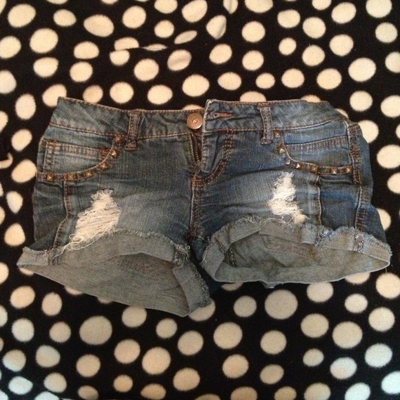 Jean short shorts