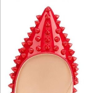 Red, red bottom shoes, very popular and fashion 👠