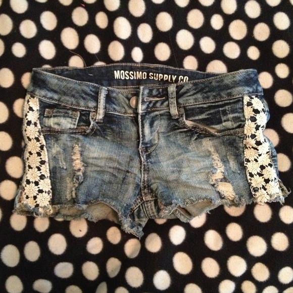 Jean short shorts