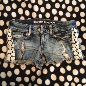 Jean short shorts