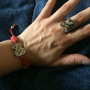 Tous Inspired Ring and Bracelet Set