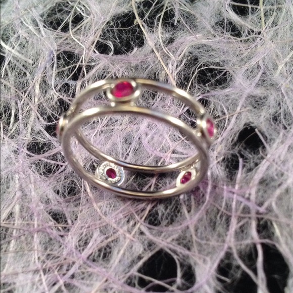 Tiffany & Co. Elsa Peretti Double Wire Ruby Ring - Picture 2 of 4