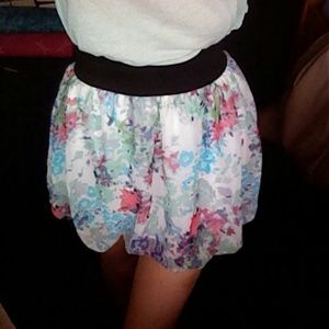 Floral skirt