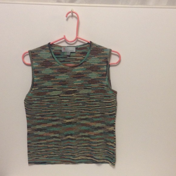 Authentic Missoni Sleeveless Crew neck Top