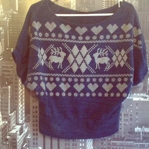 Cute Christmas reindeer sweater