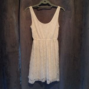 White lace sundress