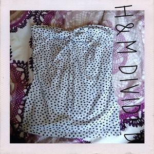 H&m floral tube top