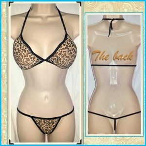 Leopard top and bottom