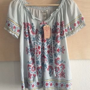 Lucky Brand Peasant Top