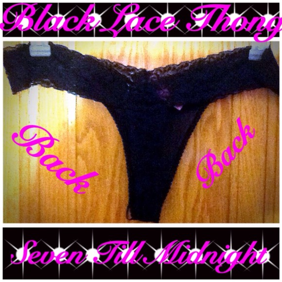 🚫Sold Bundle🚫💃💃Very Sexy Black Lace Thong💃💃 - Picture 2 of 3
