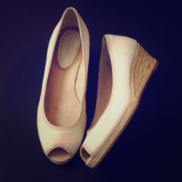 Banana Republic Shoes - Nude Heels / Espadrille Wedges