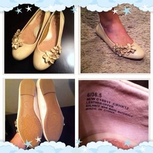 B.O.C Nude leather ballet flats