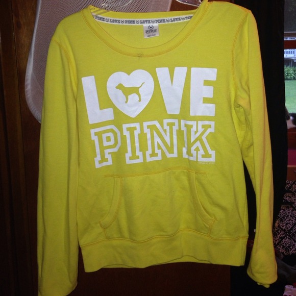Yellow pullover from Victoria's Secret 💛