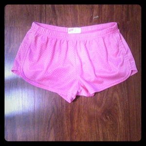 Adorable pink running/athletic shorts