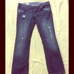 Gap 1969 distressed jeans