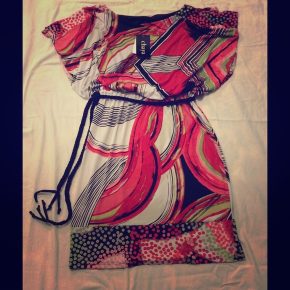 NWT Chaya cape sleeve dress