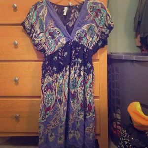 Patterned sun dress