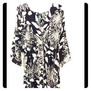 BUNDLE: Kimono Dress & Pearl Necklace