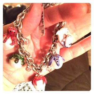 Brighton pearl marviles charm bracelet 💗