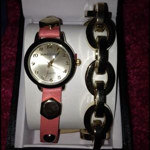 coral watch/bracelet.