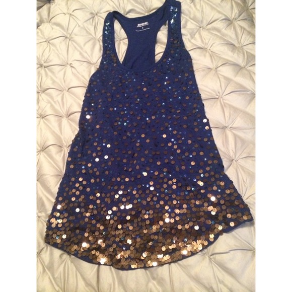 Sequined Express Tank, Small