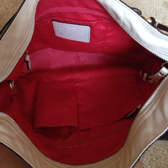 Gold Coach Purse with Garment Bag - Picture 4 of 4