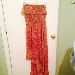 Hi-low dress