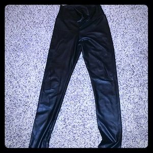Small leather leggings