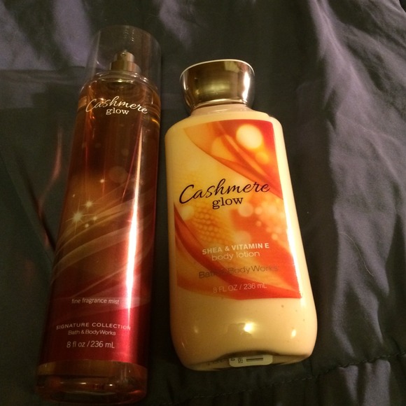 Cashmere glow body spray & lotion
