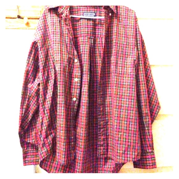 ❌ Oversized Vintage Flannel