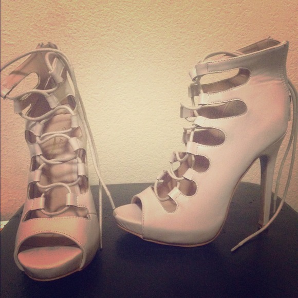 Laced heels