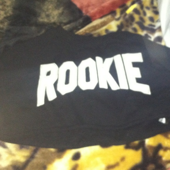 "Rookie" cropped hoodie - Picture 1 of 1