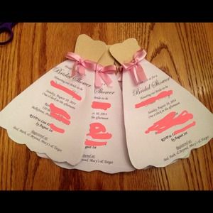 Bridal shower invitation