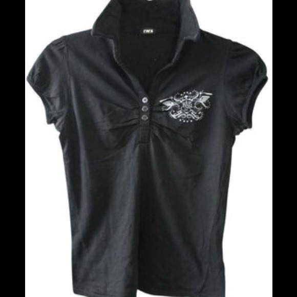 Collared Tee Rip Curl Collared Tee - Picture 2 of 3