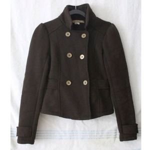 SOLD🚫 Charlotte Russe Fall Button Up Pea Coat